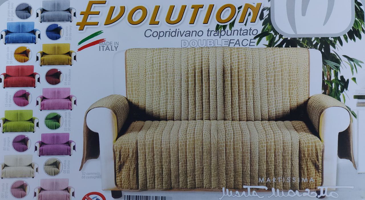 SALVADIVANO 2 POSTI MISURE 110X210cm-MARTISSIMA- MARTA MARZOTTO COLLEZIONE  EVOLUTION TRAPUNTATO -MADE IN ITALY